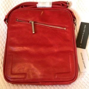 Walter by Walter Baker Red Crossbody/IPad Bag